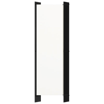 280145 - VIDAXL Ndarës Dhome me 6 Panele, i Bardhë 300x180 cm