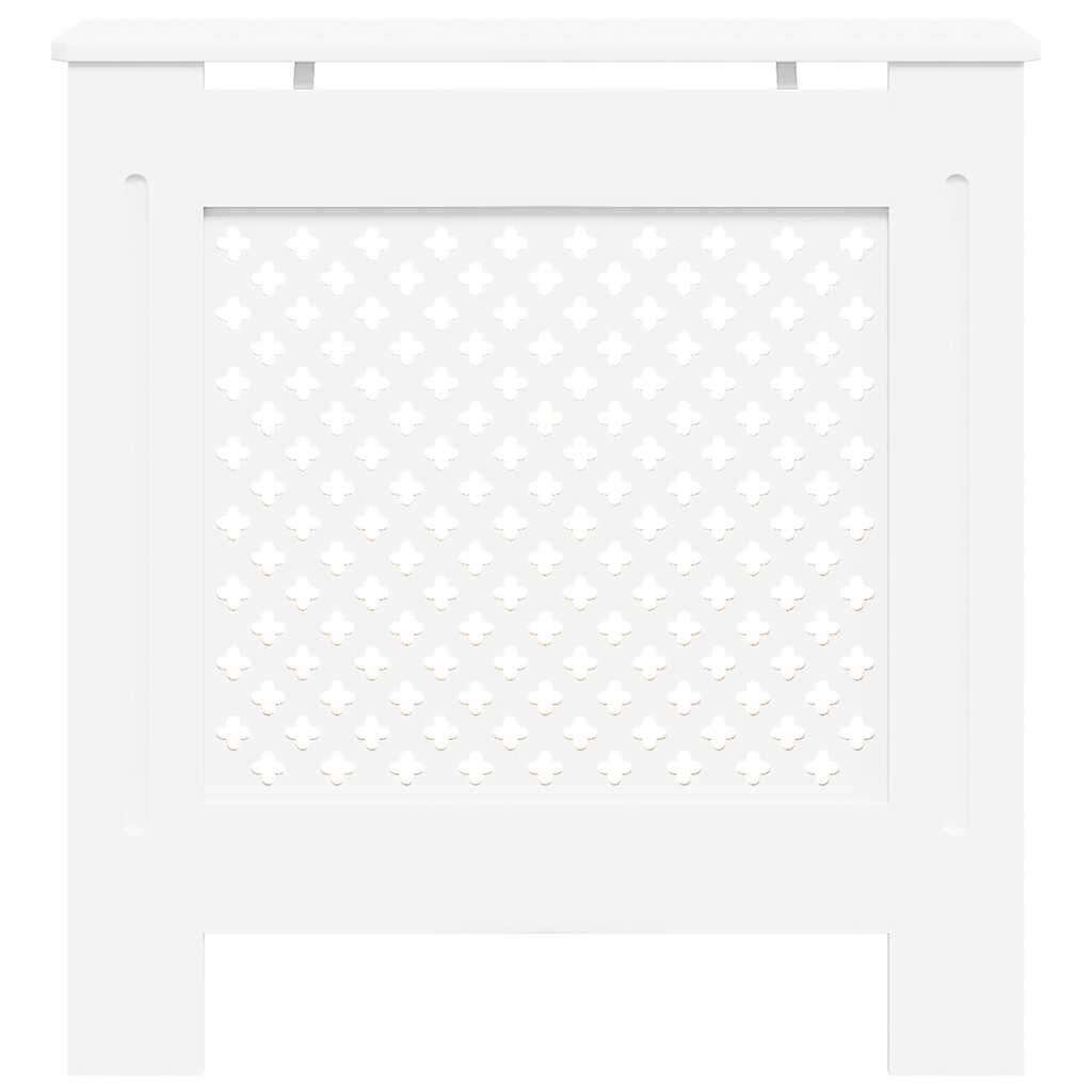 280149 - VIDAXL Mbulesë Radiatori MDF e Bardhë 78 cm