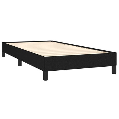 212463 - VIDAXL Kornizë Kreveti pa Dyshek, E Zezë 90x200 cm, Material
