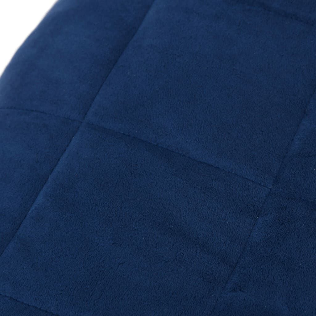 280198 - VIDAXL Batanije me Pesha Blu 220x260 cm 15 kg Pëlhurë