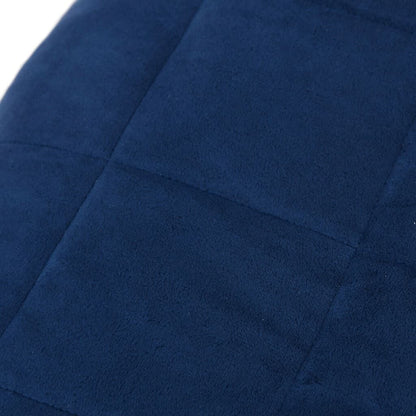 280198 - VIDAXL Batanije me Pesha Blu 220x260 cm 15 kg Pëlhurë