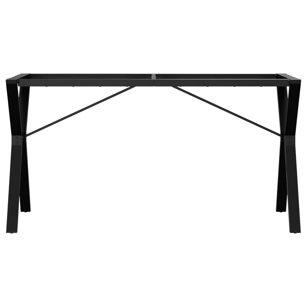 265203 - VIDAXL Këmbë Tavoline Ngrenieje me Kornizë Y 140x60x73 cm, Çelik
