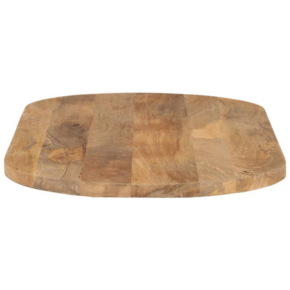 265231 - VIDAXL Sipërfaqe Tavoline 120x60x2,5 cm Ovale prej Druri të Masturbuar Mango