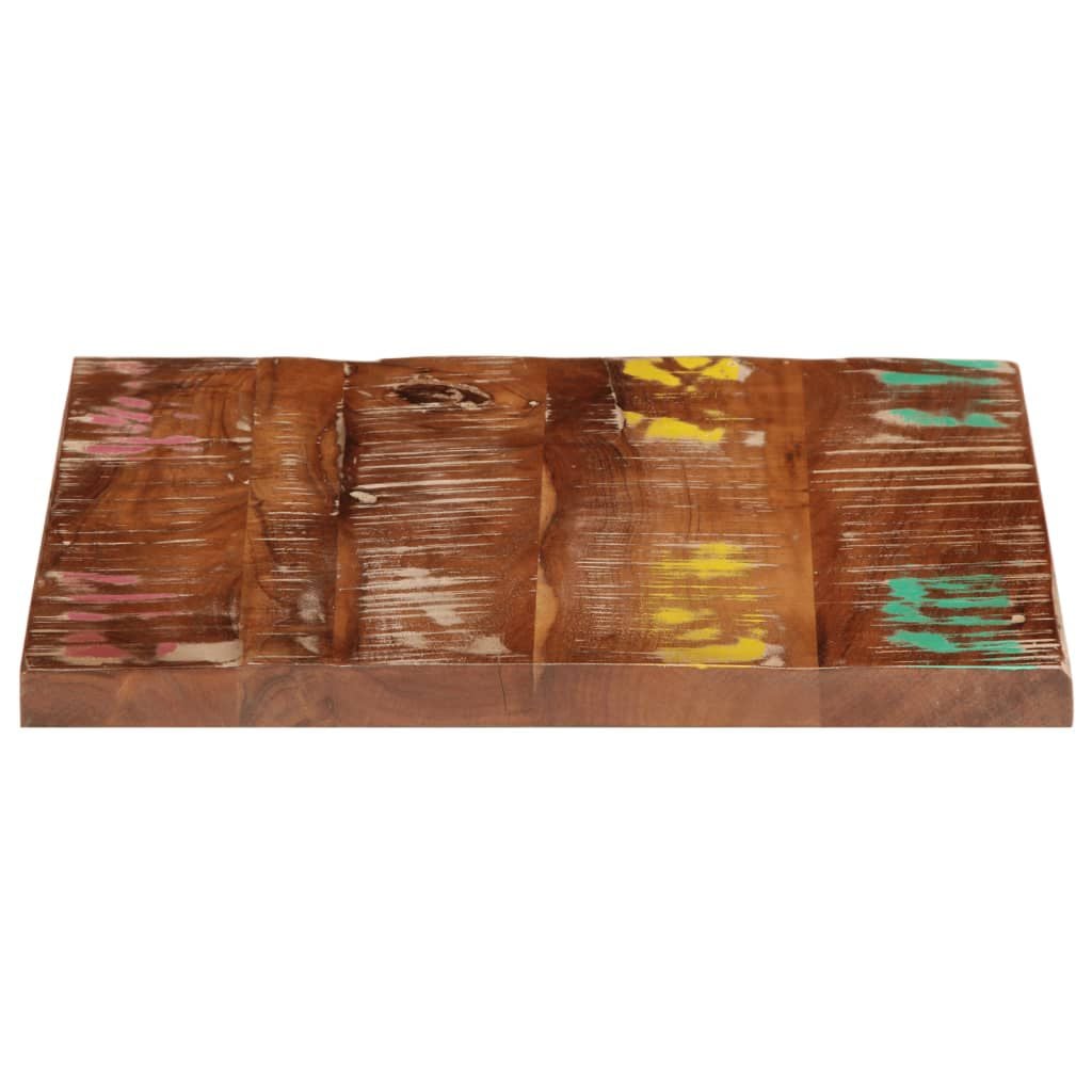 280263 - VIDA XL Sipërfaqe Tavoline Katrore 60x60x3,8 cm Dru i Masturbuar i Ricikluar