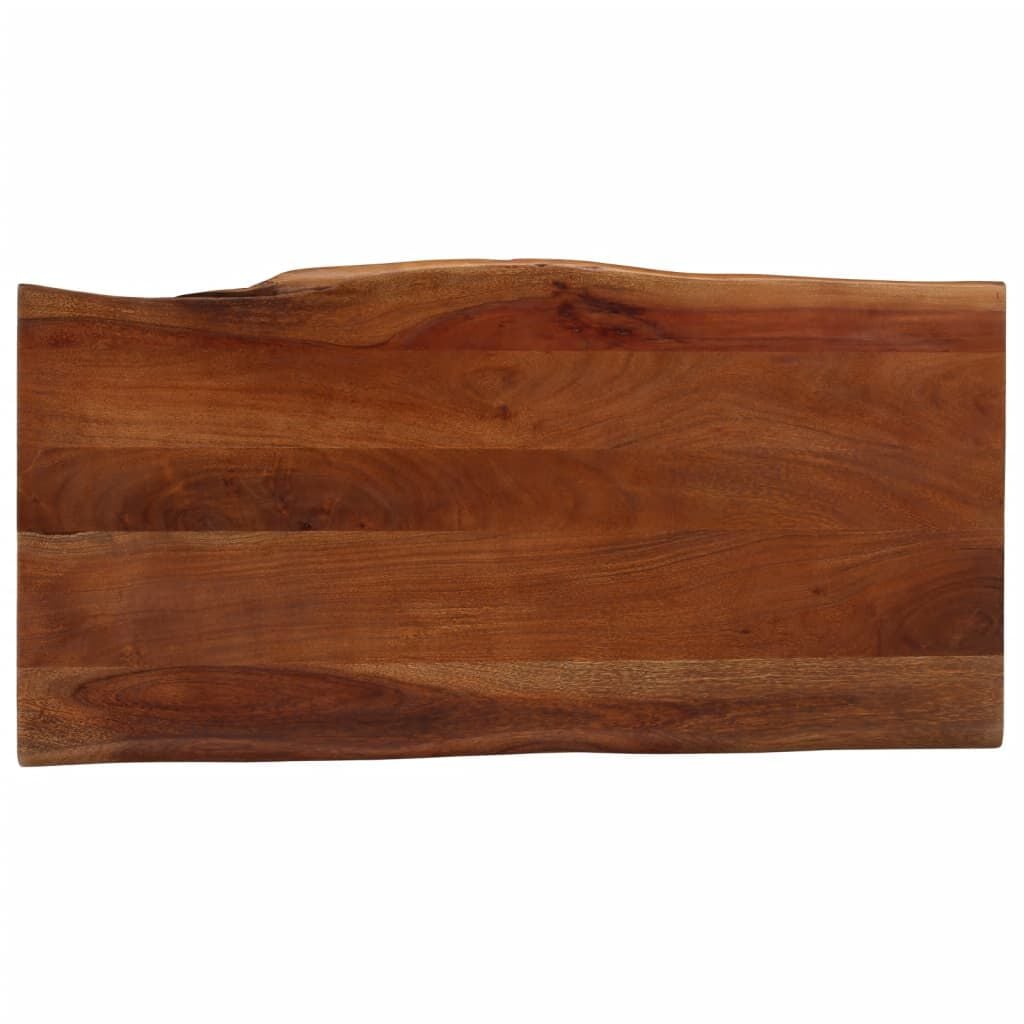265271 - VIDAXL Tavolinë kafeje Ngjyrë kafe mjalti 110x55x40 cm Dru i fortë, ngjyrë akacie