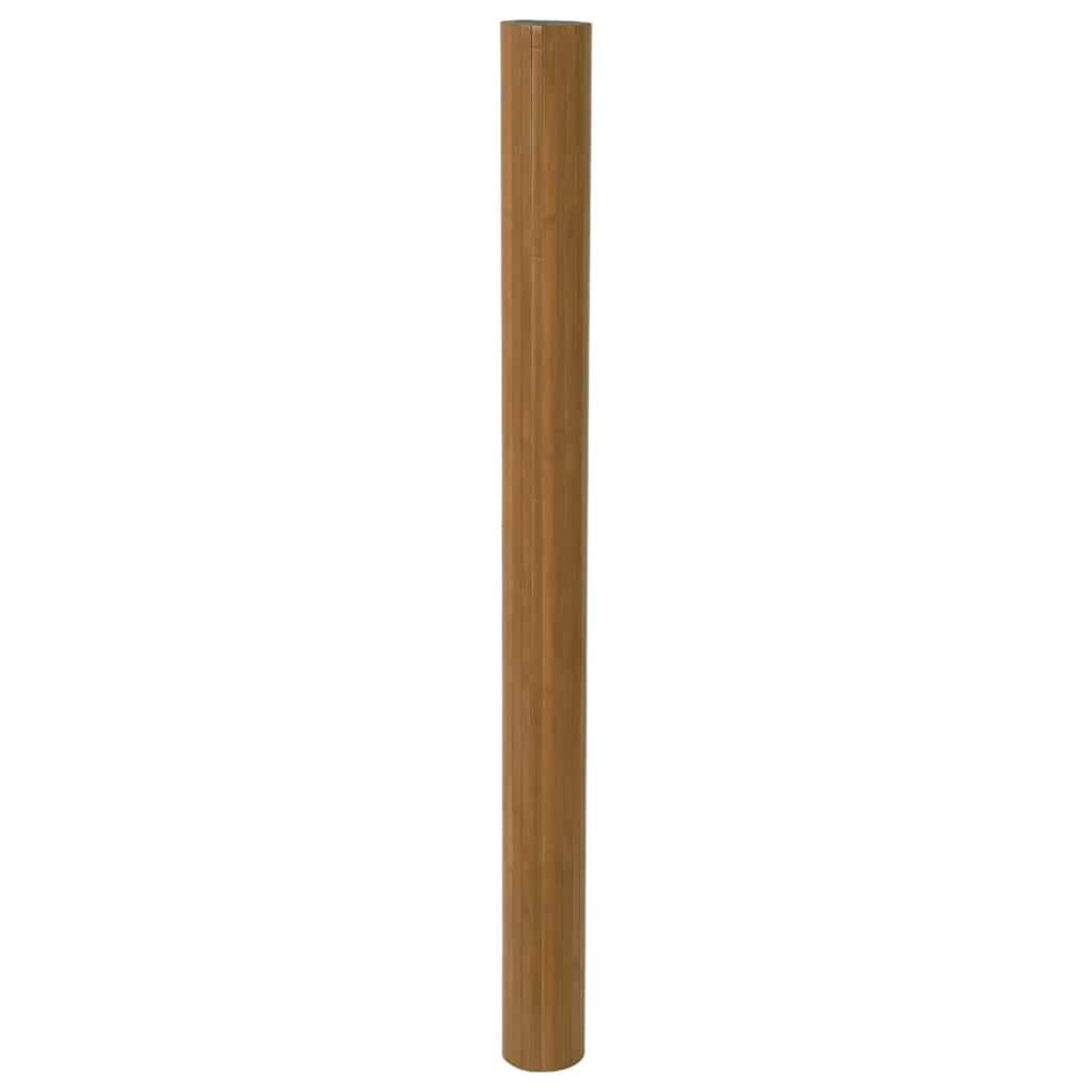 280282 - VIDA XL Ndarës Dhome Ngjyrë Kafe Gjerësia 250 cm Lartësia 165 cm Bambu