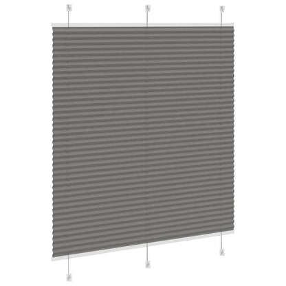 265312 - VIDAXL Perde e Plisuar Antracit 120x150 cm Poliester