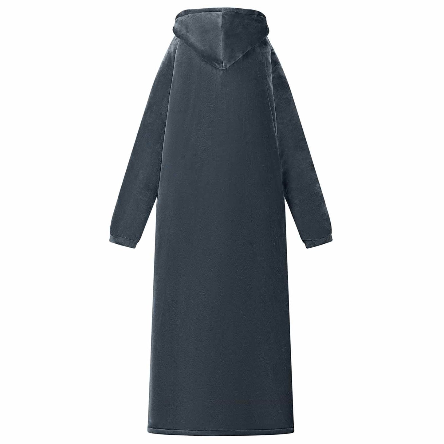 265385 - Batanije me Kapuc vidaXL Blu Marine L prej Leshi dhe Flanele