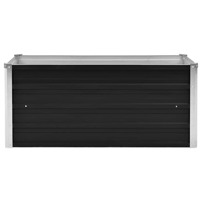 280488 - VIDA XL Shtrat i ngritur për kopsht, ngjyrë antraciti 100x40x45 cm, çelik i galvanizuar