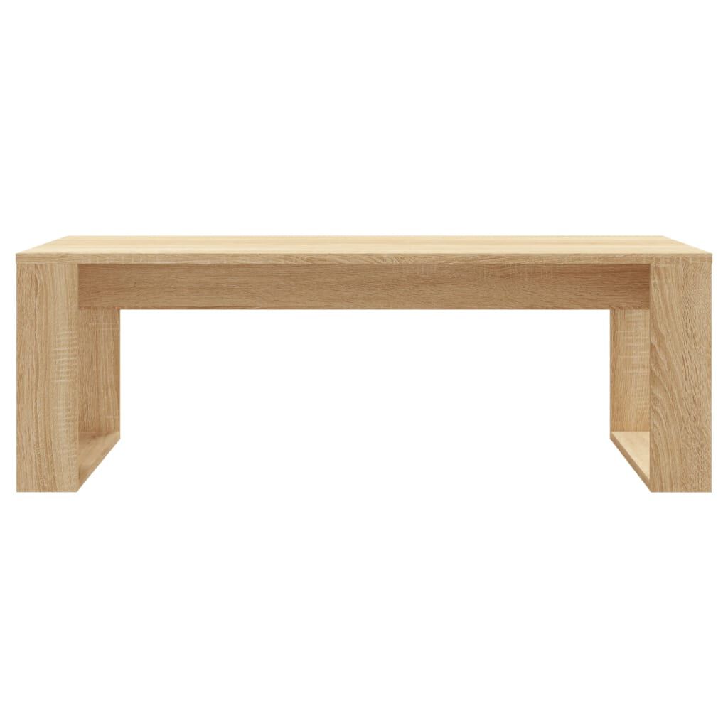280533 - VIDAXL Tavolinë kafeje Sonoma Lisi 102x50x35 cm Dru i Inxhinieruar