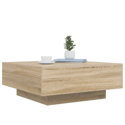 265494 - VIDAXL Tavolinë kafeje Sonoma Lisi 80x80x31 cm Dru i Inxhinieruar