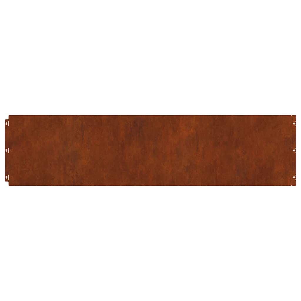 265535 - VIDAXL Bordë lëndine 20 copë 25x103 cm Çelik Fleksibël Rezistent ndaj Motit
