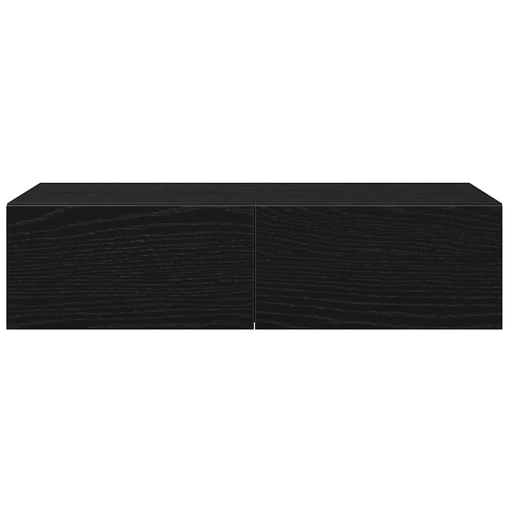 265120 - vidaXL Raft Mural me Sirtarë 60×26.5×15 cm – I Zi