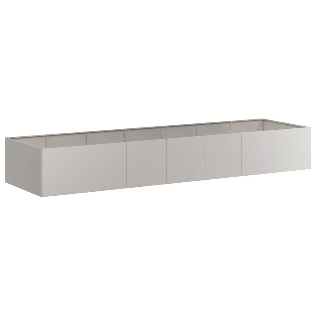 280609 - VIDAXL Vazo e ndryshkur 280x80x40 cm Çelik i Rezistent ndaj Motit