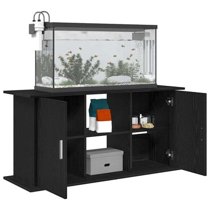 280619 - VIDAXL Stand Akuariumi Lisi i Zi 121x41x58 cm Dru i Inxhinieruar