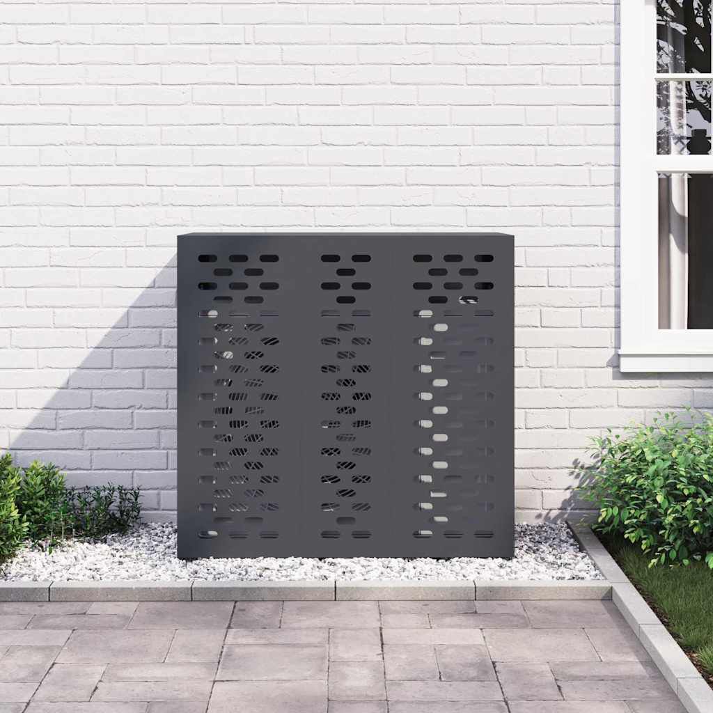 280634 - vidaXL Mbulesë Mbrojtëse për Kondicioner – Anthracite