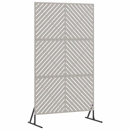 280637 - vidaXL Mbrojtëse Privatësie 100 x 50 x 180 cm Çelik