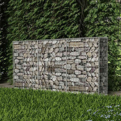 280010 - VIDAXL Shportë Gabioni Çelik i Galvanizuar 200x30x100 cm