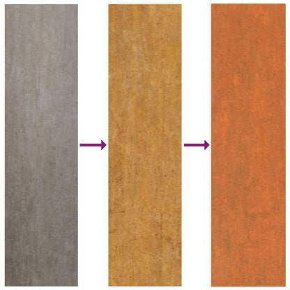 280022 - VIDAXL Shtrat i Ngritur për Kopsht, i Rrënjët, 129x129x45 cm, Çelik Corten