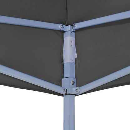 265086 - VIDAXL Çati Tende për Festa 4x3 m Antracit 270 g/m²