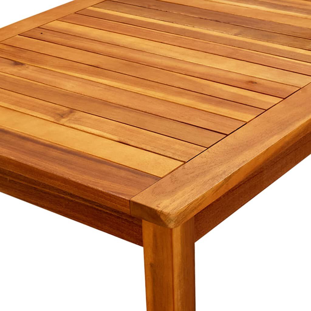 265092 - VIDA XL Tavolinë kafeje për kopsht 110x60x45 cm prej druri akacie të fortë