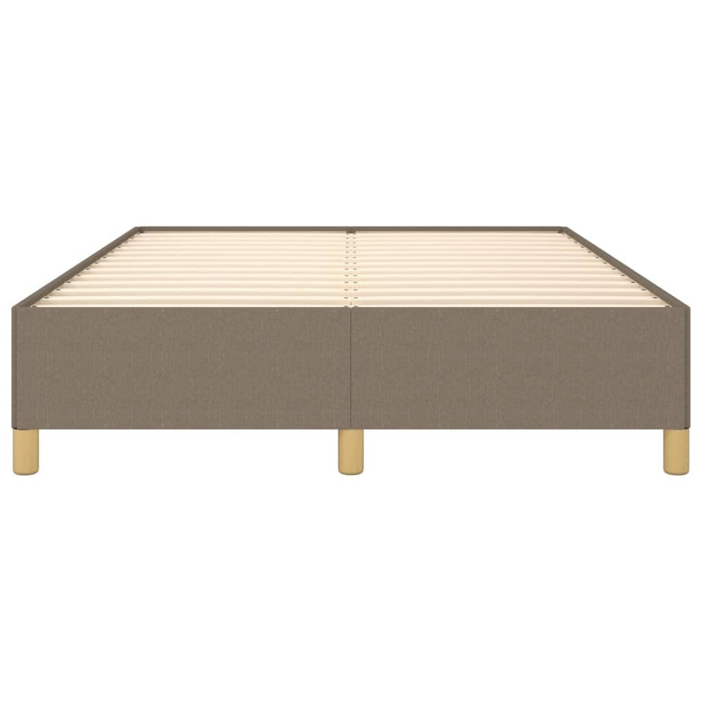 265165 - VIDA XL Kornizë shtrati pa dyshek, ngjyrë taupe 140x200 cm, material