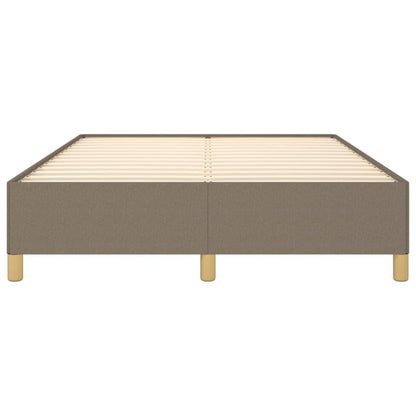 265165 - VIDA XL Kornizë shtrati pa dyshek, ngjyrë taupe 140x200 cm, material