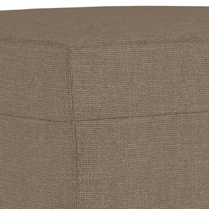 265172 - VIDAXL Stol Taupe, 70x35x41 cm, pëlhurë