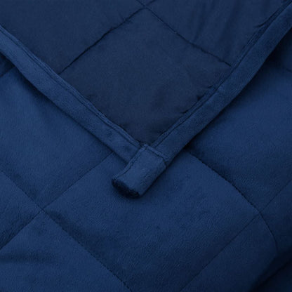 280198 - VIDAXL Batanije me Pesha Blu 220x260 cm 15 kg Pëlhurë