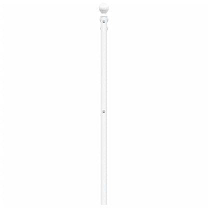 280203 - VIDAXL Kokë shtrati metalike, e bardhë, 140 cm