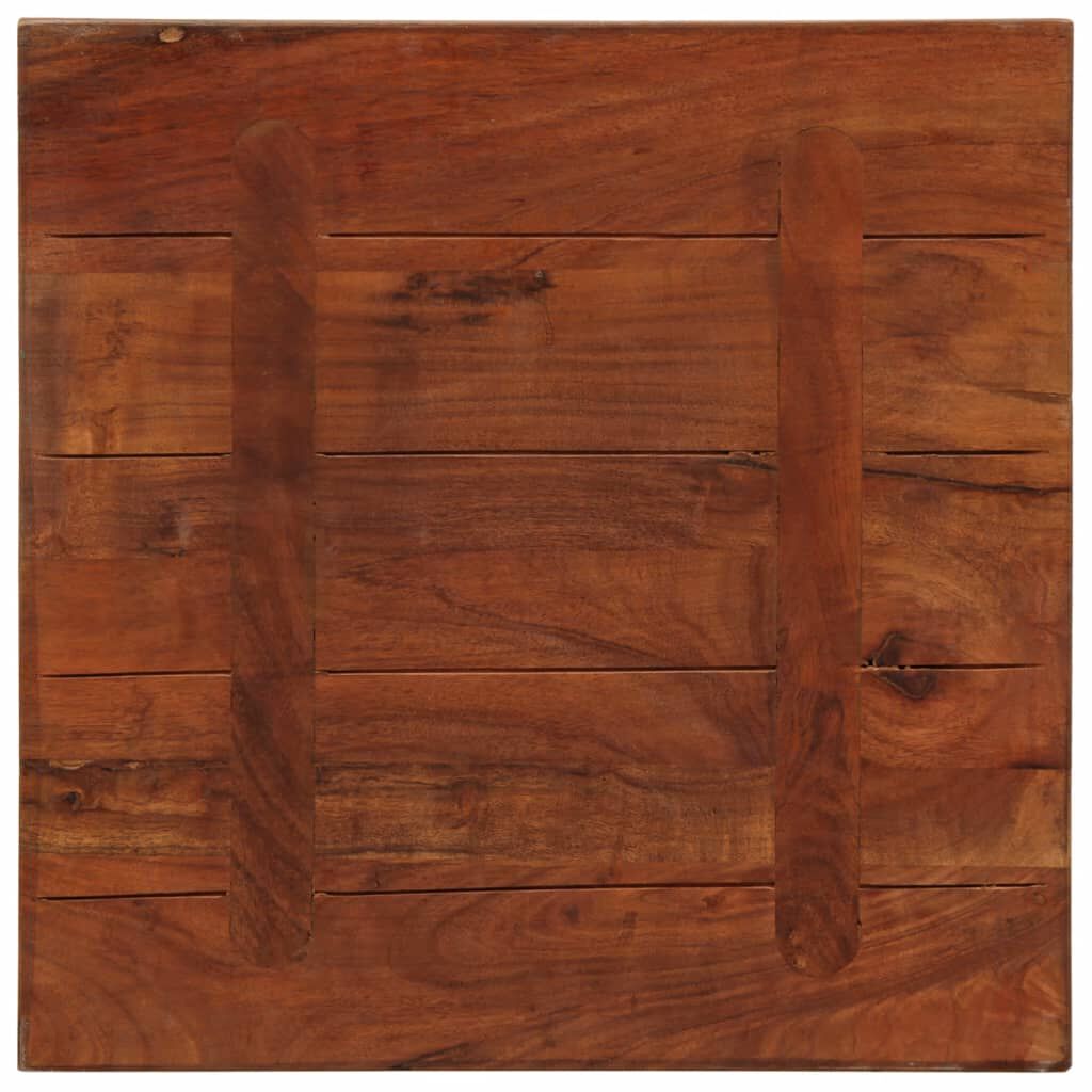 280263 - VIDA XL Sipërfaqe Tavoline Katrore 60x60x3,8 cm Dru i Masturbuar i Ricikluar