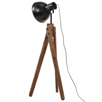 280267 - VIDA XL Llambë dyshemeje 25 W e zezë 45x45x120 cm E27