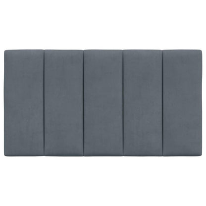 280278 - VIDA XL Jastëk për Kokën e Kreut "Hanko" Gri e Errët 90 cm Kadife