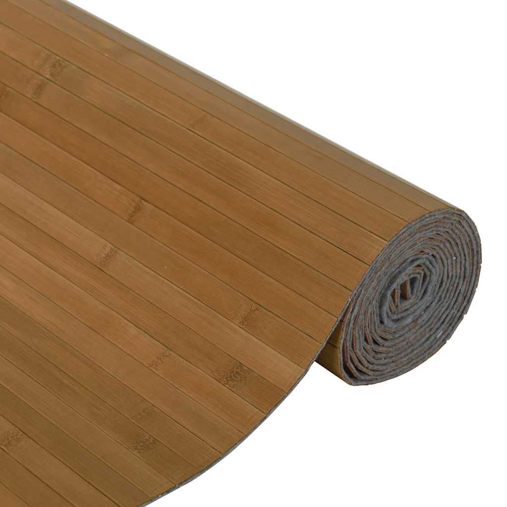 280282 - VIDA XL Ndarës Dhome Ngjyrë Kafe Gjerësia 250 cm Lartësia 165 cm Bambu