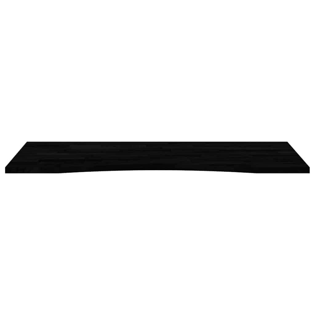 265293 - VIDAXL Sipërfaqe Tavoline Drejtkëndëshe me Ngjyrë Kafe të Errët 120x50x2,5 cm, Dru i Masturbuar Lisi