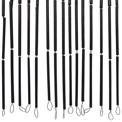 280349 - VIDAXL Perde Dere me Insekte dhe Printim Palme 90x220 cm, Bambu