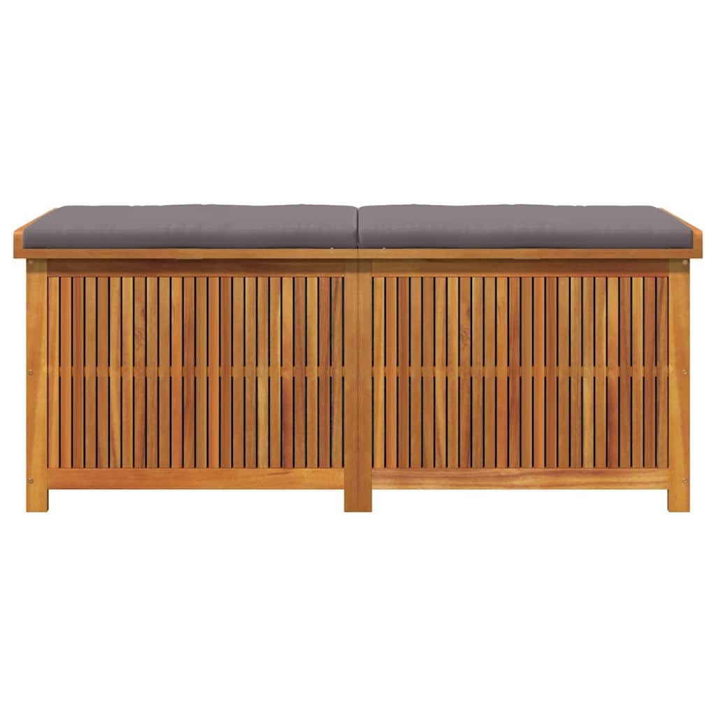 280369 - VIDAXL Kuti Jastëkësh për Jashtë 150x50x60,5 cm Dru i Masturbuar Akacie
