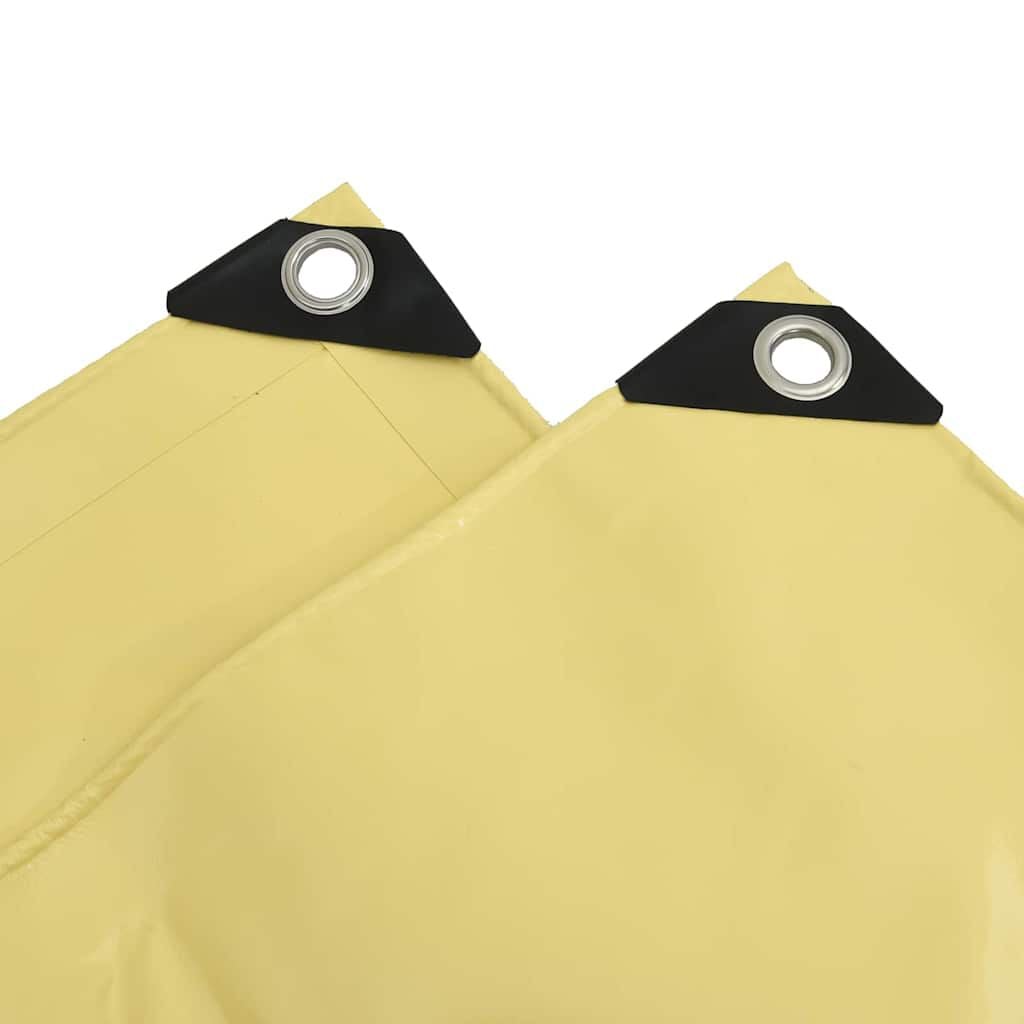 280433 - vidaXL Tenda Prerjeje 650 g/m² Bezhë 3 x 5 m Kanavacë e veshur me PVC