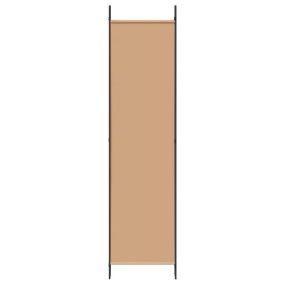 280478 - vidaXL Ndarëse Dhome me 6 Panele, Ngjyrë Bezhë 300 x 200 cm, Pëlhurë