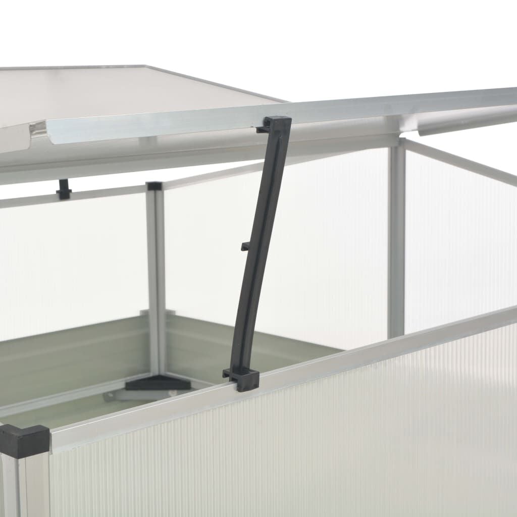 265417 - VIDAXL Serë Kafe 100x100x85 cm Çelik i Galvanizuar
