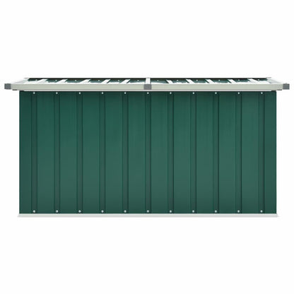 265421 - VIDAXL Kuti Ruajtjeje për Kopsht, Ngjyrë Jeshile 129x67x65 cm