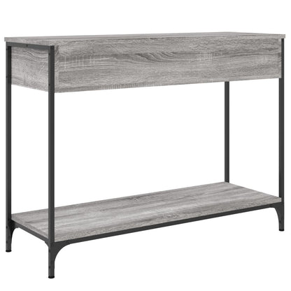 280556 - VIDAXL Tavolinë Konsole Gri Sonoma 100x34,5x75 cm Dru i Inxhinieruar