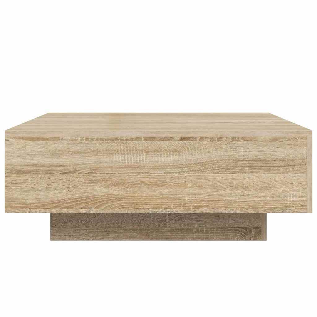 265494 - VIDAXL Tavolinë kafeje Sonoma Lisi 80x80x31 cm Dru i Inxhinieruar