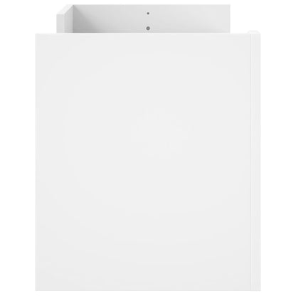 265515 - VIDA XL Kabinet TV i Bardhë 100x35x40 cm Dru i Inxhinieruar