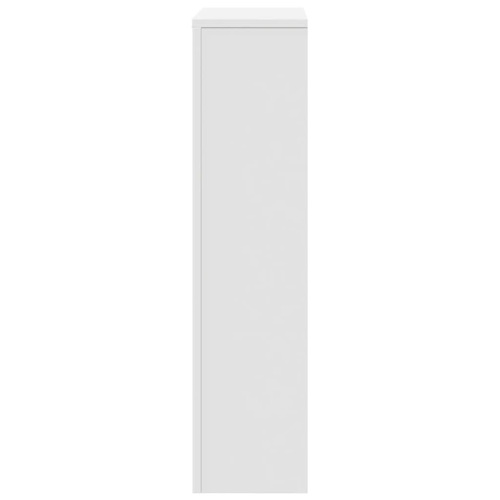 265525 - VIDAXL Mbulesë Radiatori e Bardhë 104x20x82 cm Dru i Inxhinieruar