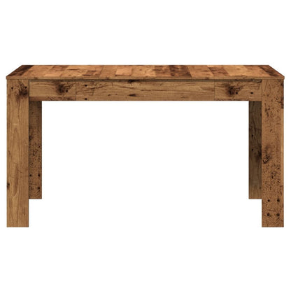 265533 - VIDAXL Tavolinë ngrënieje prej druri të vjetër 140x74,5x76 cm Dru i projektuar