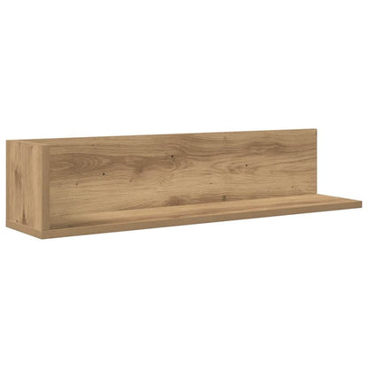 280598 - VIDAXL Rafte muri 2 copë Lisi Artizanal 75x16,5x16,5 cm Dru i Inxhinieruar