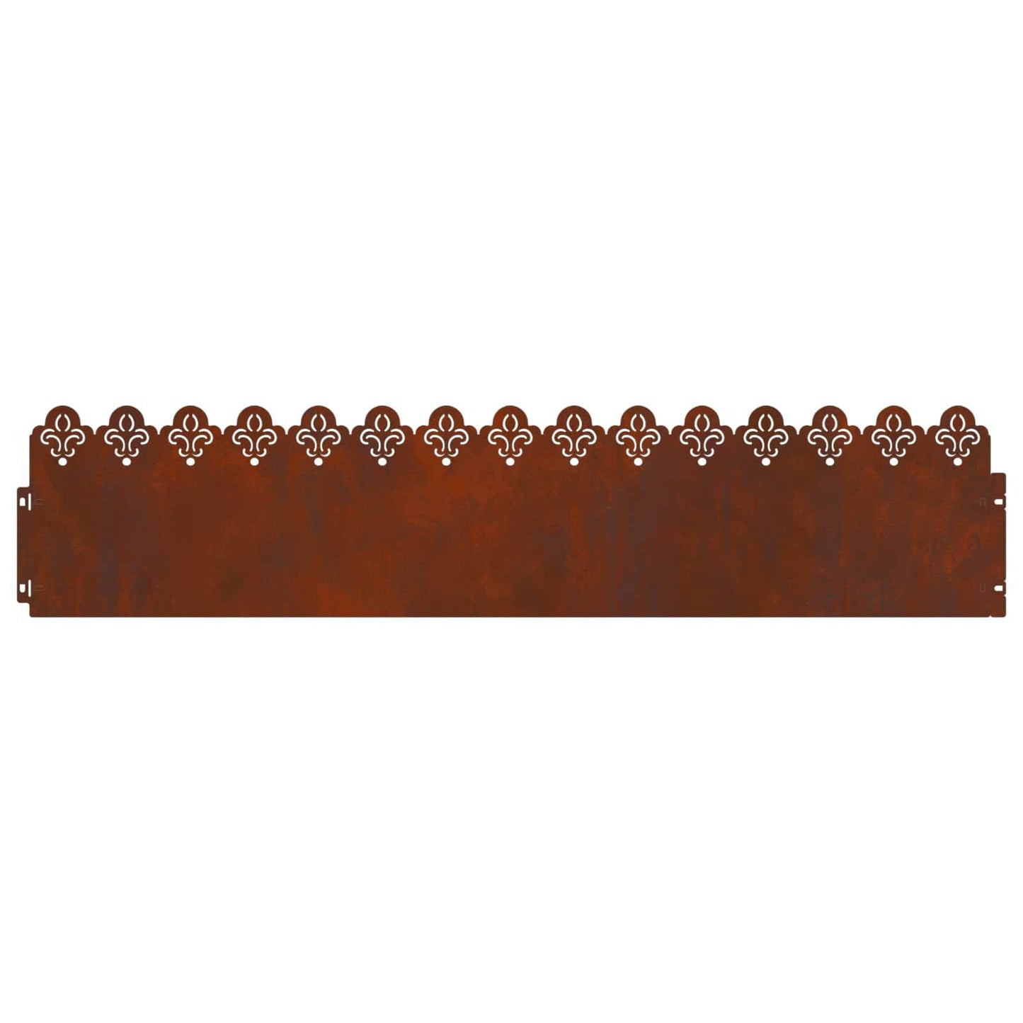280657 - vidaXL Bordura për Kopsht 20 Copë, Çelik Corten me Pamje të Ndryshkur, 103 × 22 cm