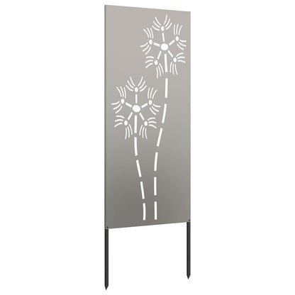 265283 - vidaXL Panel Privatësie për Kopsht 50×140 cm – Çelik Corten me Efekt Ndryshku