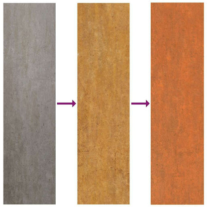265025 - VIDAXL Shtrat i ngritur për kopsht, Rrënjët, Çelik Corten, 100x40x45 cm